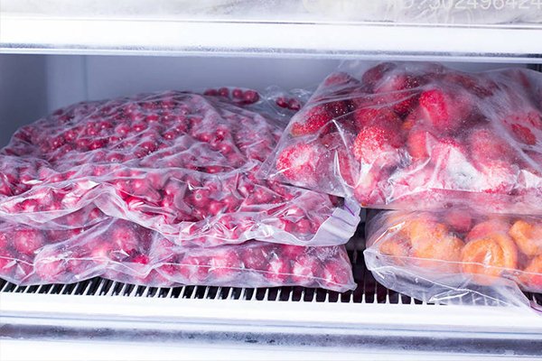Storage of fruits and vegetables